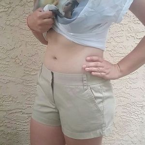New J. Crew beige shorts